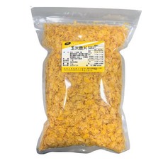 【協乘】原味玉米脆片 1kg 裝飾烘焙 材料 早餐沖泡 Corn Flakes, 1個