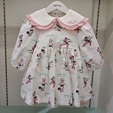 아가방 초특가세일~~ 우리의 귀여운 친구미니 러블리빅카라 순면원피스 ~우리아기 예쁜 원피스입고 봄나들이가요~~아가방 디즈니원피스