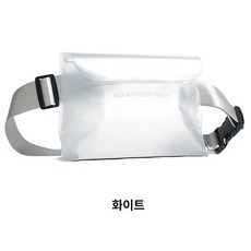 AQUAPROOF BAG 韓國 IPX8 防水手機包 跨包 腰包, 半透白,22.5x15.5x7.8 (cm), 1個