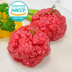 디에스미트 한우 우둔 다짐용 300g 이유식용 손다짐 우시산한우 1등급이상 냉장, 1개