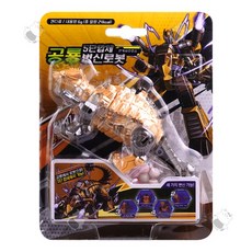 공룡 5단 합체 변신 로봇 5종택1 캔디가 들어있어요, 1개, 6g, 노랑