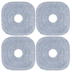 극세사 걸레 리필 4개입 밀대 대걸레 교체용 물걸레 청소용, 4개