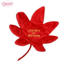 서락 베스트에버 단풍잎 바스락삑삑 애견훈련용