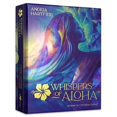 左西 阿羅哈絮語卡 Whispers of Aloha 贈中文翻譯 探索內心 療癒身心 增進親子關係, 1個, Multicolor