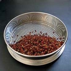 채반 크기선별 블루베리 체 메쉬 땅콩 15cm 콩 직경 펀칭 스텐망 4mm 1. 직경15cm메쉬4mm, 1개