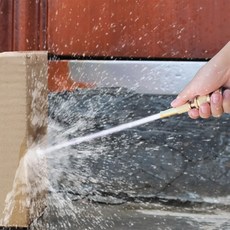 정원분사기 강력분사기 강력 고압 노즐 헤드 세트 물청소건 정원물주기 고압물총 세차호스, 1개