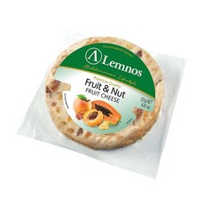 램노스 후르츠넛 과일치즈 냉장 125g 과일치즈 후르츠 치즈, 1