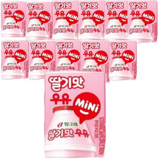 빙그레 딸기맛우유미니120mlX12팩/, 120ml, 12팩