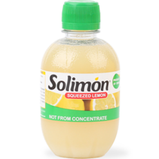 솔리몬 스퀴즈드 레몬즙, 280ml, 3개