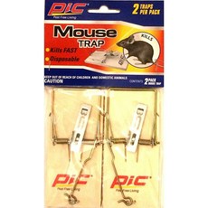 PIC 우드 트랩 (나무 마우스 트랩 - 2개)