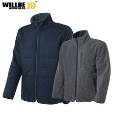 윌비 플리스 리버시블 점퍼 작업복 작업복점퍼 회사단체복 CT130