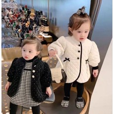 女童厚棉外套 洋氣保暖