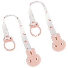 아띠래빗 쪽쪽이 클립 스트랩 홀더, 아띠핑크, 2개