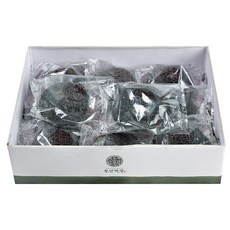 청년떡방 당일생산 흑임자인절미 고급포장 개별포장 선물세트, 1개, 1kg