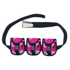 1.5m 스쿠버 다이빙 벨트 (탈부착 가능한 납 포켓 3개 포함) 316 스테인리스 퀵 릴리즈 버클 프리다이빙 스피어피싱 장비, camouflage pink