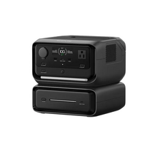 ECOFLOW RIVER 3 Max (EB300) 露營行動電源，多端口輸出，輕巧便攜，安全耐用, 黑色, 1箱