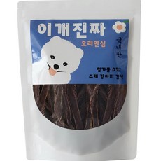 '그대로 말린'100%국내산 수제 강아지 간식 대용량 애견 반려견 육포, 1개, 250g, 오리안심
