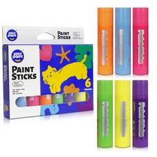 DIY 빠른 형광 크레용 드로잉용 그래피티 크레용 6색 세트, 1개, 아니