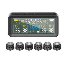 압력계 공기압 측정장치 화물차 트럭 tpms 모니터링 4륜 6륜, B_6륜 9.9bar 지원, 1개