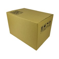 紙箱龍 紙箱 44x29x29cm 三層B浪, 棕色, 60個