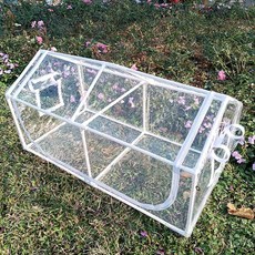 야외 강아지집 방풍커버 실외 견사 보온 투명 케이지, 1개, 4. 120x40x50 투명PVC 바닥막O