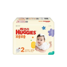 하기스 보송보송 밴드형 기저귀, 2단계, 68매
