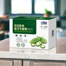 BOSHENG 博勝 苦瓜胜肽靈芝多醣體膠囊 調整體質 促進代謝, 1個, 30顆