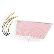 Honda CBR1000RR 專用不鏽鋼水箱護網, 1個, 紅色