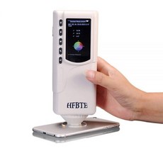 휴대용 색계 테스터 디지털 색계 측정 개구 4mm 색 공간 CIE LAB 발광체 D65 반복성 δE ab ≤ 0.03 식품 플라스틱 페인트용잉크 종이 등