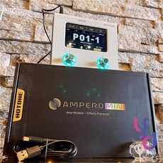 Hotone Ampero II Stomp 電吉他綜合效果器 綜效 錄音介面, 1個, Ampero Mini 2023最新版本