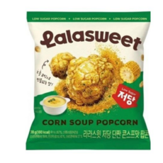 라라스윗 저당 콘스프맛 팝콘, 1개, 38g