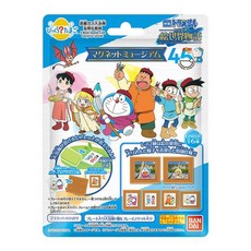 BANDAI 哆啦A夢電影繪畫世界物語磁鐵博物館入浴球 內含驚喜磁鐵圖框, 8455哆啦A夢相框, 1個