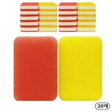 크린라이프 샌드위치수세미 20P, 2세트, 10개