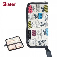 Skater 外出餐具收納袋-米奇 /KT與森林朋友, 1個, 米奇