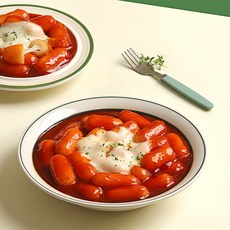 우리밀 떡볶이 밀키트 375g(치즈떡볶이), 1개, 375g
