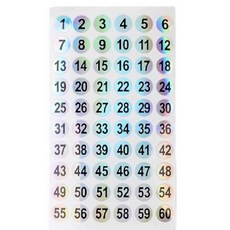 숫자스티커 동그라미스티커 번호스티커 꾸미기스티커 sav+1746Wr, 181-240