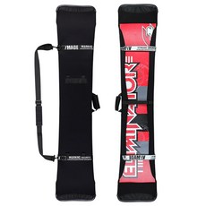 스노우보드 엣지백 보드 백팩 스노우보드가방 엣지 풀백, 망치머리 매끈 블랙 앤 화이트: 숄더, 1개