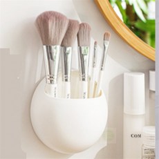 접착식 다용도 소품함 생활용품 소품정리함, 핑크