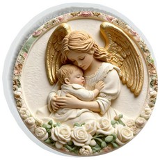 QDMOLDS angel baby 퐁당 실리콘 몰드 초콜릿 캔디 케이크 장식용 컵케이크 토퍼 폴리머 클레이 껌 페이스트 293409, 7-회색