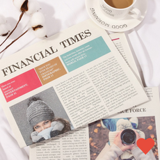 장식소품 영자 영문 영어 신문 빈티지 감성 촬영소품