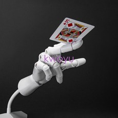 擺件桃園出貨漫仙1:1藝術人手關節超可動仿真手繪畫擺件手部模型手柄支架kwoyu, 1個, 漫仙正品底座配重(灰),1.5版本-左