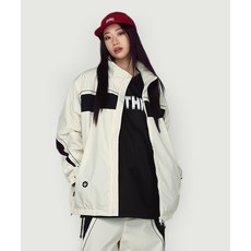 2425 NNN - Slantwise2- JACKET - 연아이보리+블랙 ( 남녀공용 스노우보드복 자켓 )