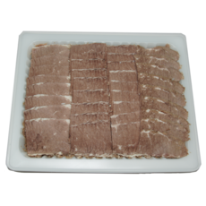 삶은 양지(세절) 곡물비육 소고기 슬라이스, 1개, 2.5kg