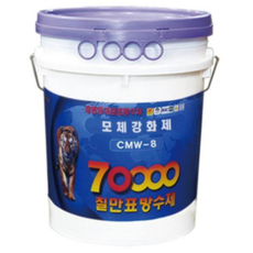 칠만표 모체강화제 (붓+장갑) 옥상 바닥 표면 강화 옥상방수 레미탈 CMW-8, 1개, 10L, 무색