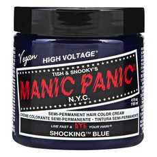 매닉 패닉 MANIC PANIC 헤어 컬러 118ml 쇼킹 블루 헤어 컬러, 상세페이지 참조, 1개