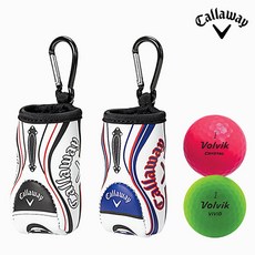 캘러웨이 GB모티브 볼케이스 볼빅볼 증정, 화이트블랙, 1