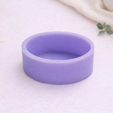민무늬타원 몰드 실리콘 110g 석고방향제 비누 캔들 제작