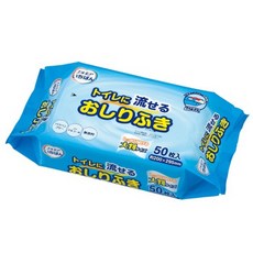 【海夫健康生活館】LZ KAMI商事 大尺寸 可沖式 屁屁衛生紙(G0019-01), 1個, 50枚入