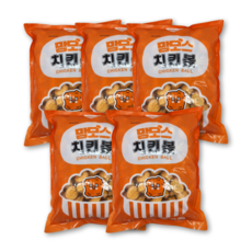 맘모스 치킨볼 2kg 아이스박스무료, 5개