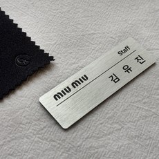 금속 명찰제작 [우주명찰] 지워지지 않는 컬러 인쇄, 베이직(부착없음), 1개, 1-1. 실버